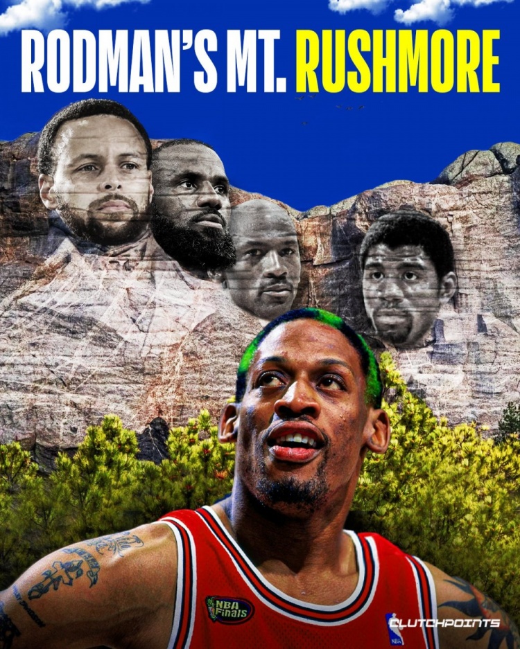 开云体育官网登录入口-你认同吗？罗德曼分享他的总统山人选：乔詹库&amp;魔术师！